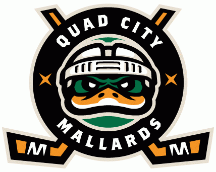 quad city mallards 2014-pres secondary logo v2 iron on transfers for T-shirts